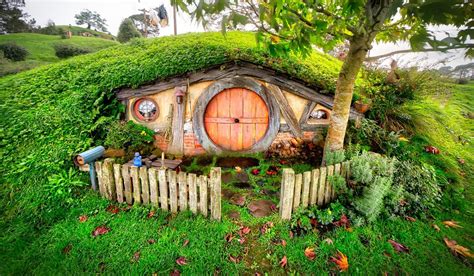 maison hobbit nouvelle zélande.